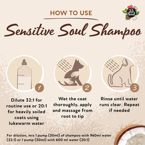 Professional Sensitive Soul Shampoo 5L